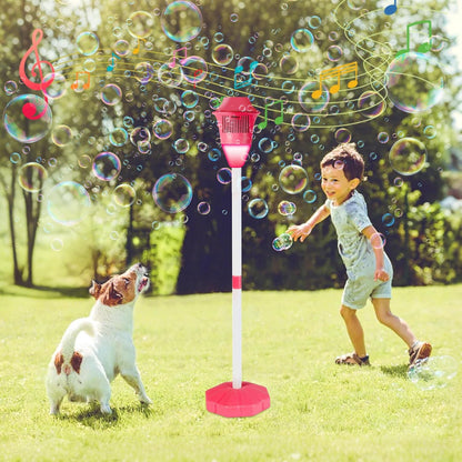 lusailstore - seven color flower bubble machine