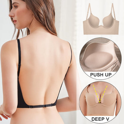 lusailstore - Backless strapless bonded invisible bra