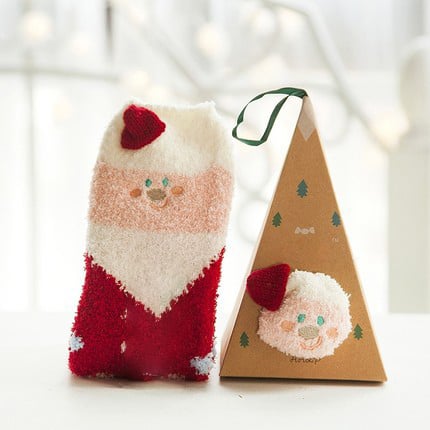 lusailstore - Cute Christmas Style Thick Warm Socks