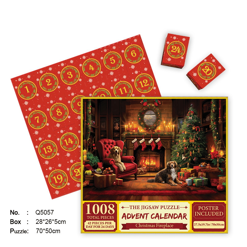 lusailstore-Christmas Advent Calendar Puzzle