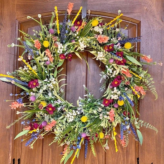 lusailstore - Texas Wildflower Wreath