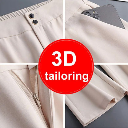 lusailstore-Women’s Fashion Elegant Flare Trousers