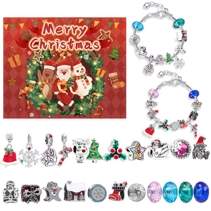 lusailstore - diy christmas advent calendar bracelets set