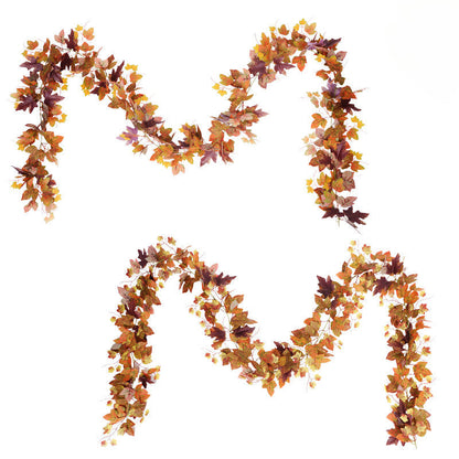 lusailstore - Autumn Leaves LED Garland