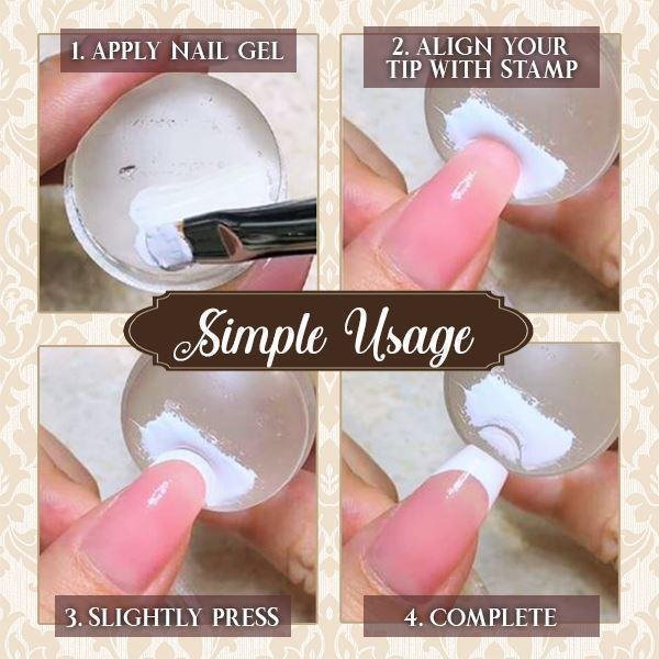 lusailstore - Nailtip-styling Nail Art Jelly Stamp