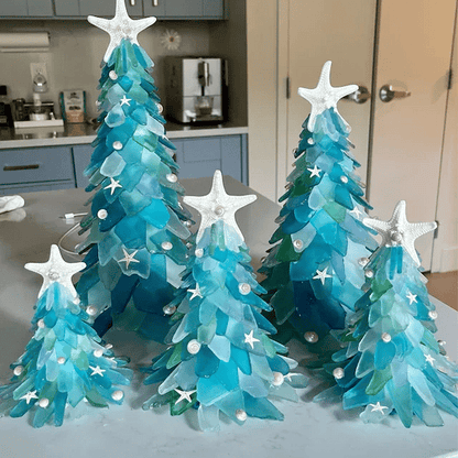 lusailstore- Sea Glass Christmas Tree