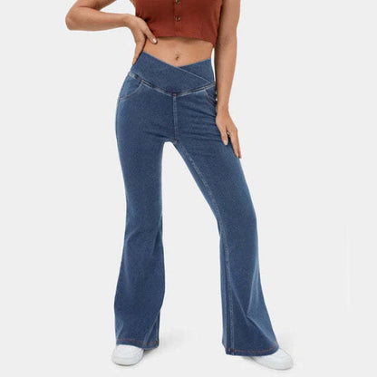 lusailstore - Magic High Waisted Flare Pants