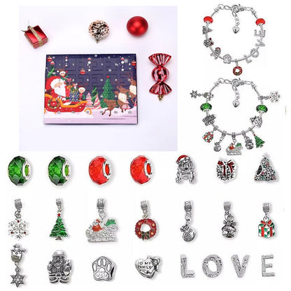 lusailstore - diy christmas advent calendar bracelets set