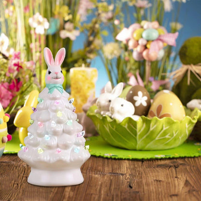 lusailstore - pink bunny christmas tree