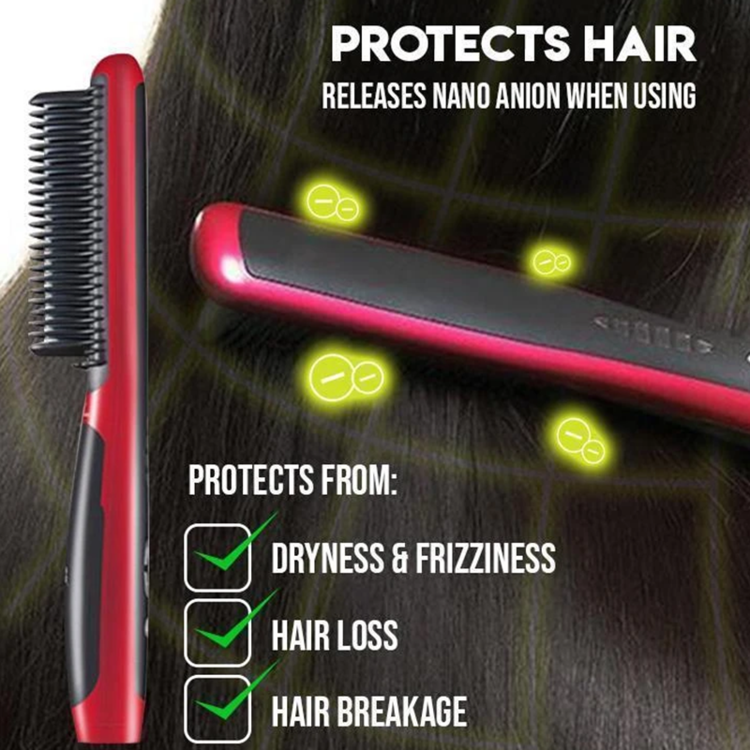 lusailstore - hair straightener styling comb