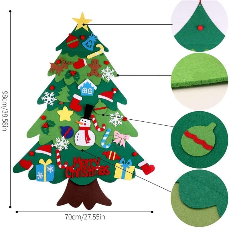 lusailstore - diy felt christmas tree