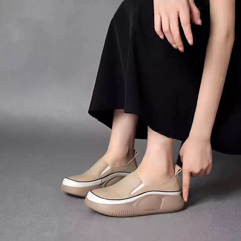 lusailstore - Women Fashion Platform Loafers