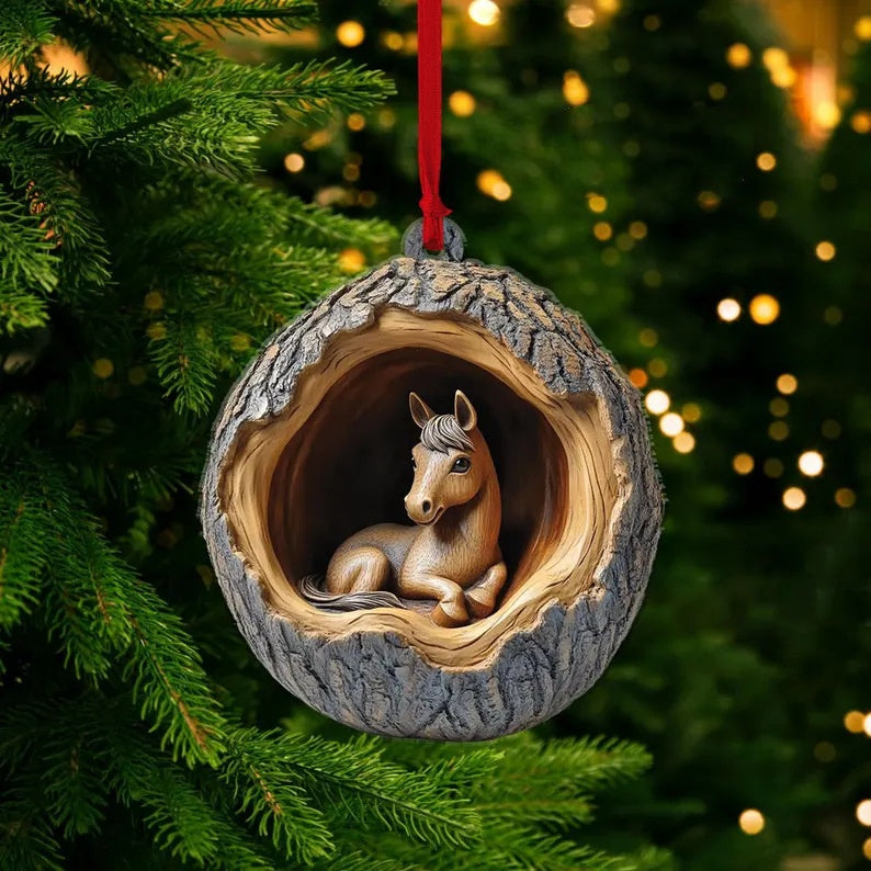 lusailstore - forest animal christmas tree decorations