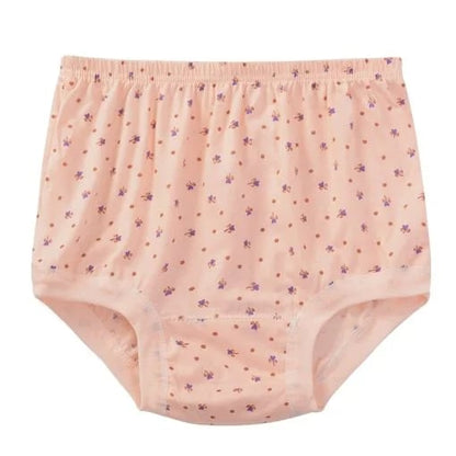 lusailstore -Plus size high-waisted women's pure cotton underwear