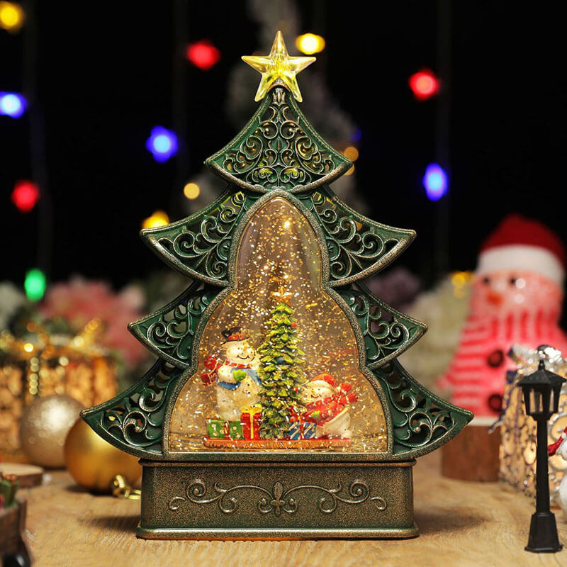 lusailstore - Christmas Music Box Night Light