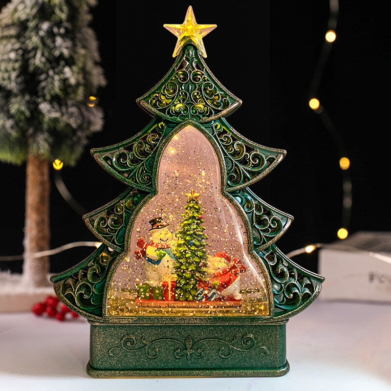 lusailstore - Christmas Music Box Night Light