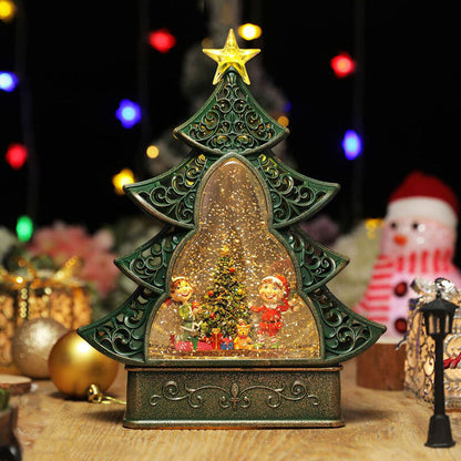 lusailstore - Christmas Music Box Night Light