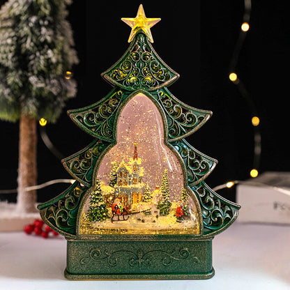 lusailstore - Christmas Music Box Night Light