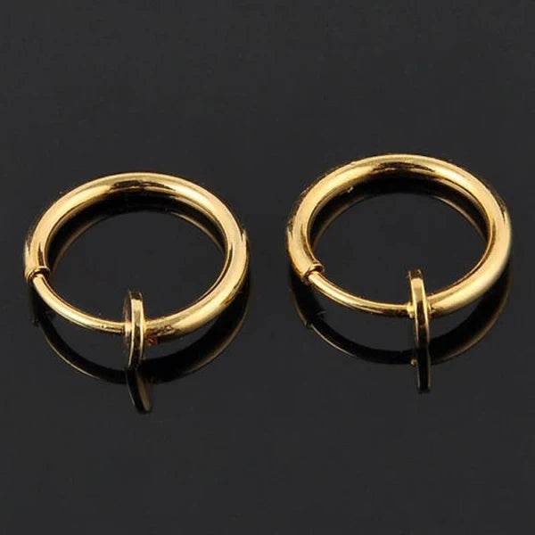 lusailstore - retractable hoop earrings