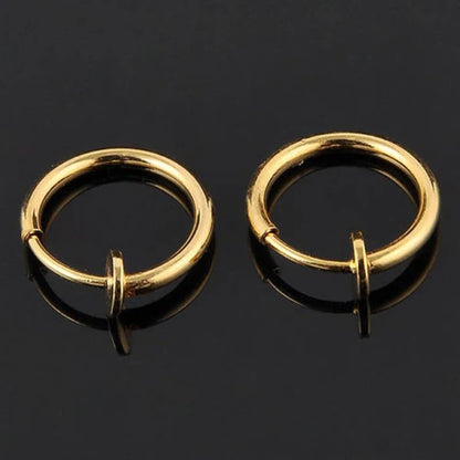lusailstore - retractable hoop earrings