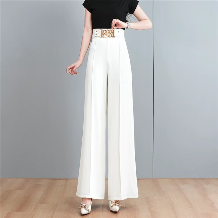 lusailstore-Women’s Elegant Wide-leg Pants