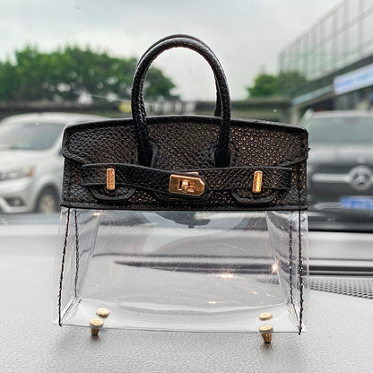 lusailstore - Transparent Mini Handbag Key Case
