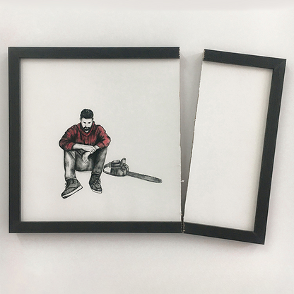 lusailstore - Wall hanging decoration The art of destruction