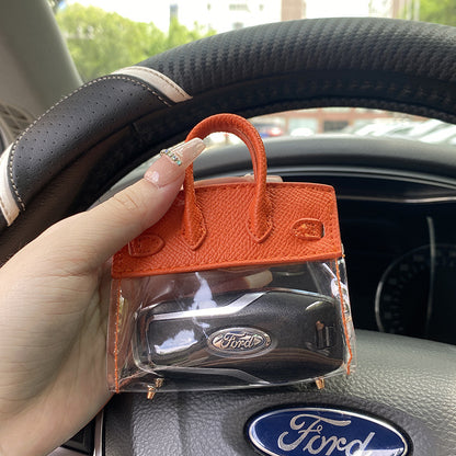 lusailstore - Transparent Mini Handbag Key Case
