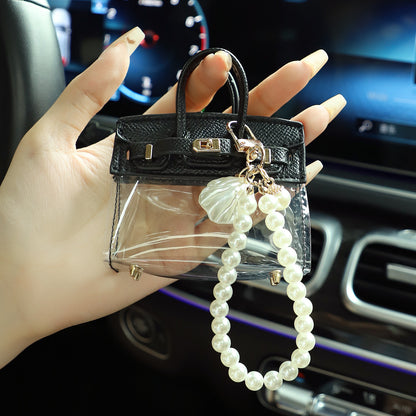 lusailstore - Transparent Mini Handbag Key Case