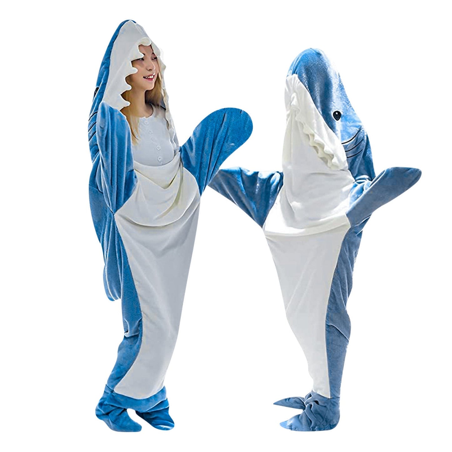 lusailstore - Shark Blanket Flannel Loungewear