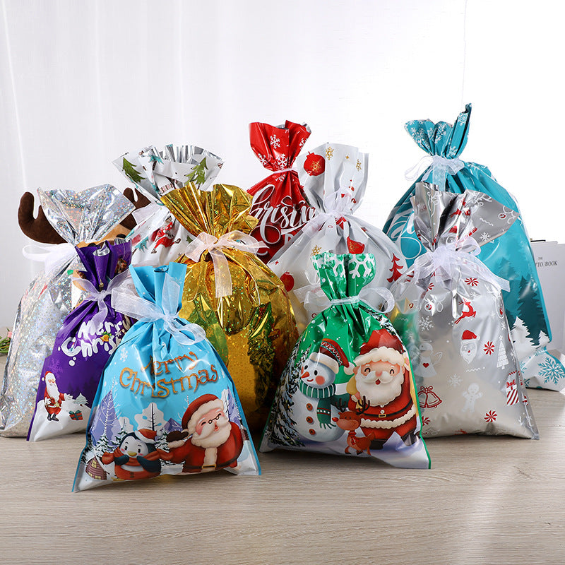 lusailstore - merry pouch christmas drawstring gift bags