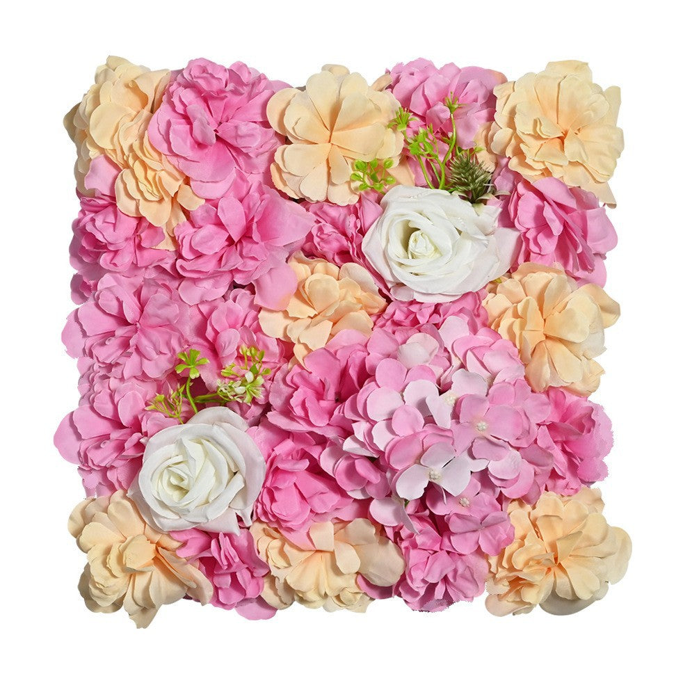 lusailstore - handmade roll-up fabric flower wall