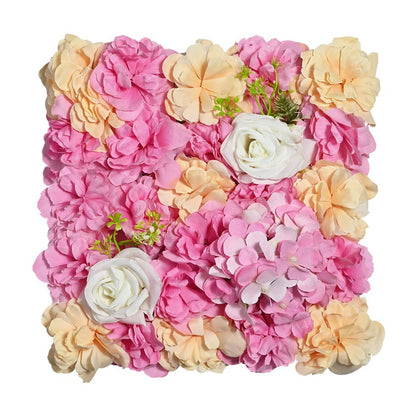 lusailstore - handmade roll-up fabric flower wall