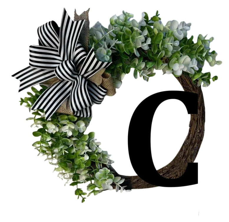 lusailstore -  letter wreath frame