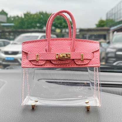 lusailstore - Transparent Mini Handbag Key Case