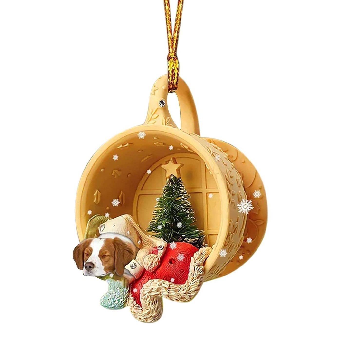 lusailstore - dog-shaped water bottle christmas tree decorations