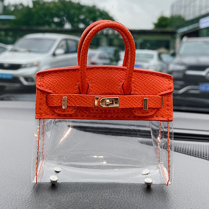 lusailstore - Transparent Mini Handbag Key Case
