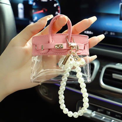 lusailstore - Transparent Mini Handbag Key Case