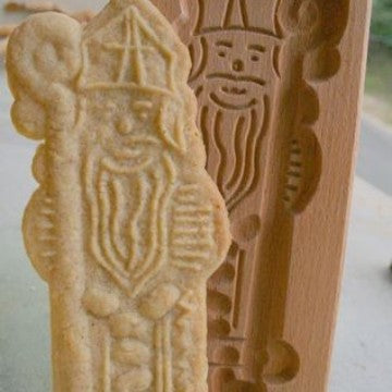 Cross-Border Cookie Mold Cutter Beech Cookie Shortbread Wooden Cookie Mold Biscuit Mold Flower