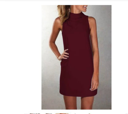 lusailstore - New Ladies Comfortable Breathable Sleeveless Dress
