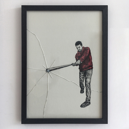 lusailstore - Wall hanging decoration The art of destruction