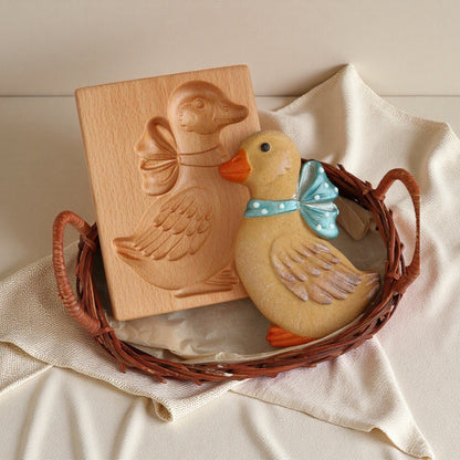 Cross-Border Cookie Mold Cutter Beech Cookie Shortbread Wooden Cookie Mold Biscuit Mold Flower