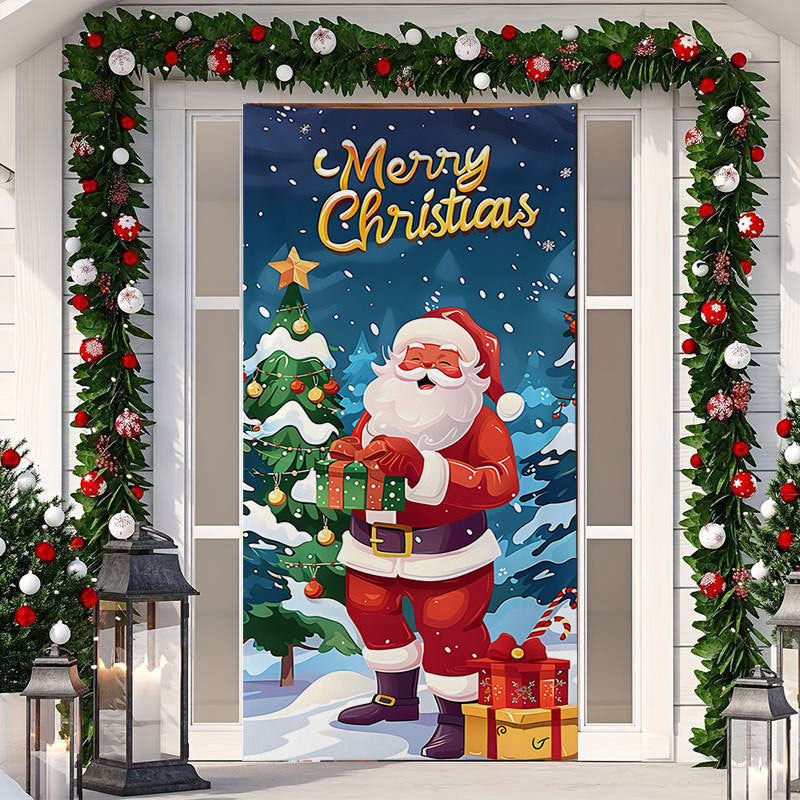 lusailstore - New Christmas door sticker