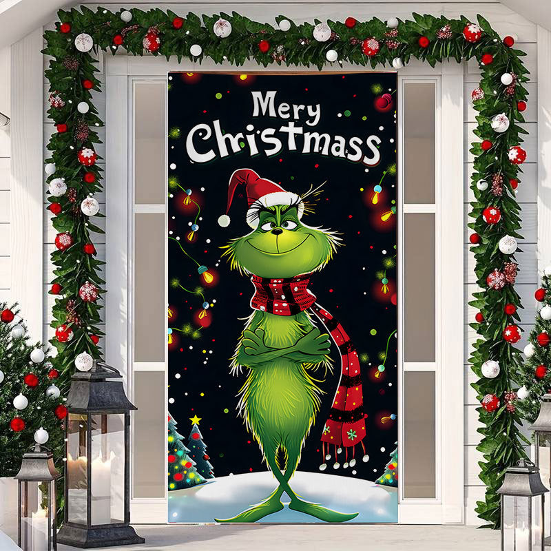 lusailstore - New Christmas door sticker