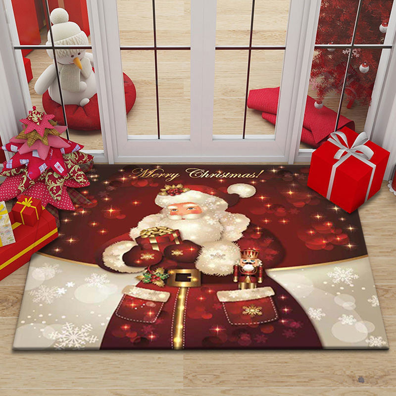 lusailstore - christmas carpet mat