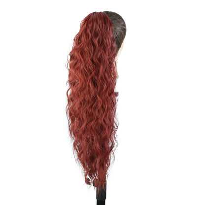 lusailstore - Women's ponytail long curly hair bundle