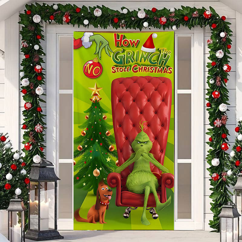 lusailstore - New Christmas door sticker