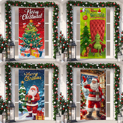 lusailstore - New Christmas door sticker