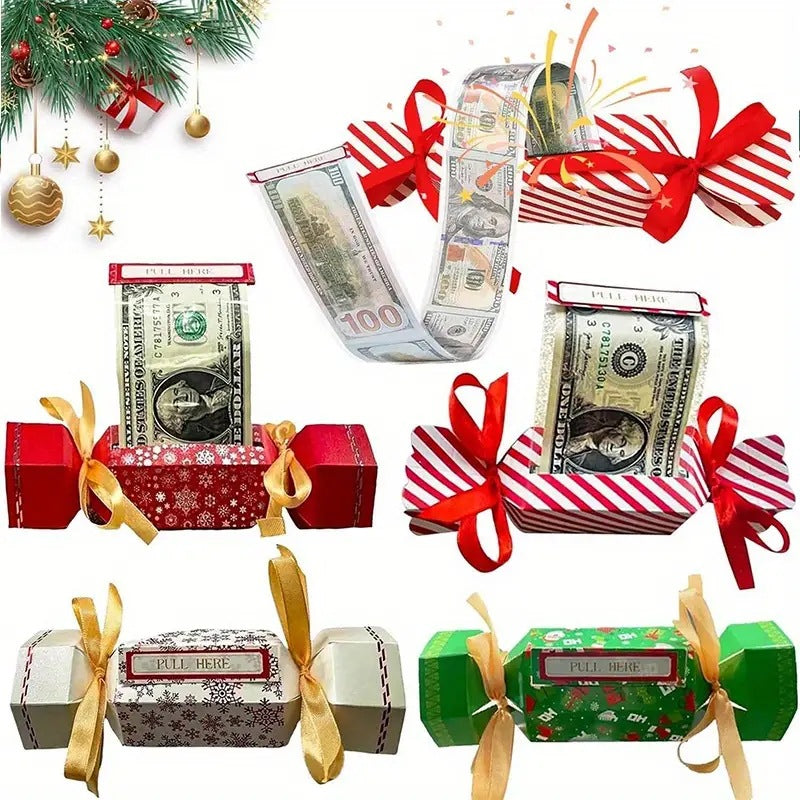 lusailstore - Christmas Surprise Money Pull Pouch