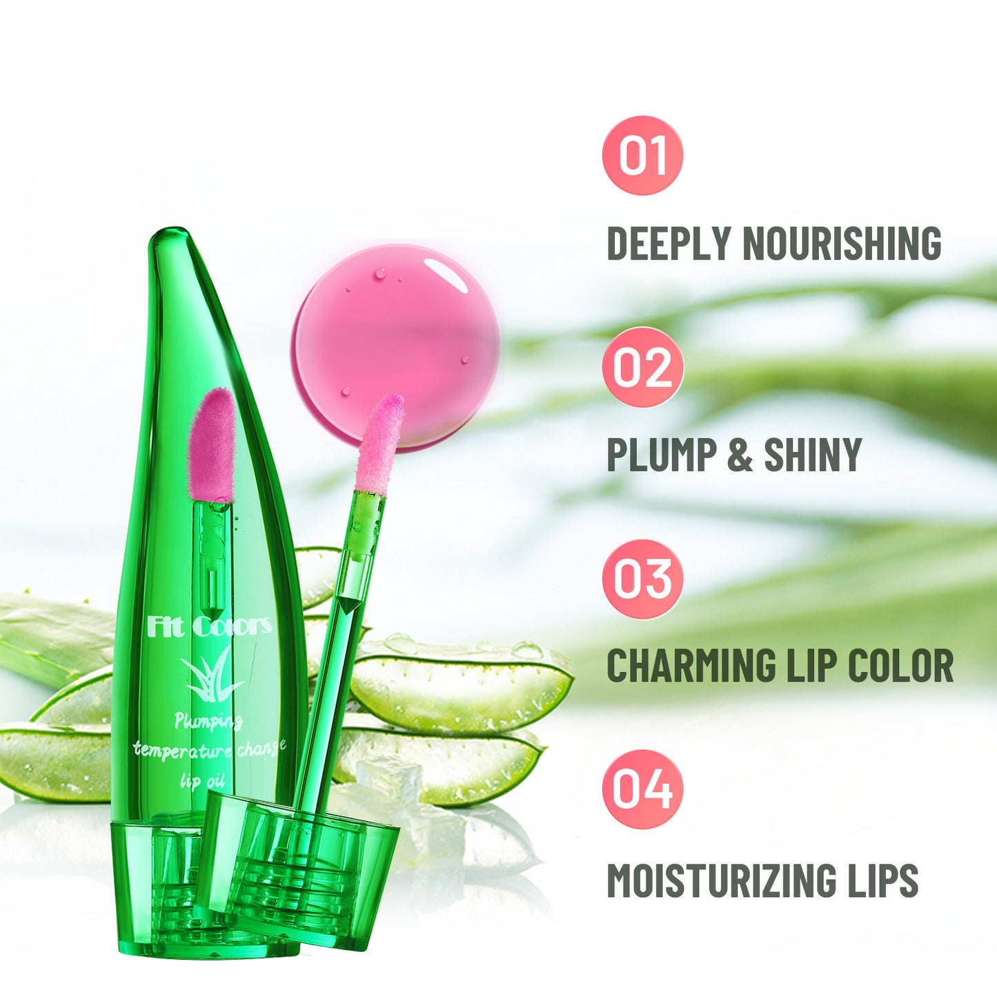 lusailstore - aloe 99 soft lip oil